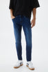 PULL & BEAR SLIM FIT DENIM JEANS-MENS | DARK BLUE