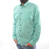 GUESS-LOS ANGELES-PRINTED-SLIM FIT-CASUAL SHIRT | GREEN