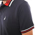 NAUTICA MENS-SHORT SLEEVE COTTON POLO | DARK BLUE