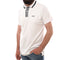 HUGO BOSS DERESO BLACK LOGO POLO SHIRT | WHITE