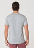 DIESEL MEN’S PREMIUM GREY COTTON CREW NECK T-SHIRT