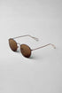 WEEKDAY MEN EXPLORE ROUNDED SUNGLASSES | BROWN