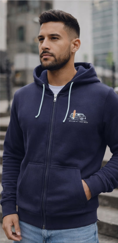 SUBLEVEL MEN’S PREMIUM HOODIE | BLUE