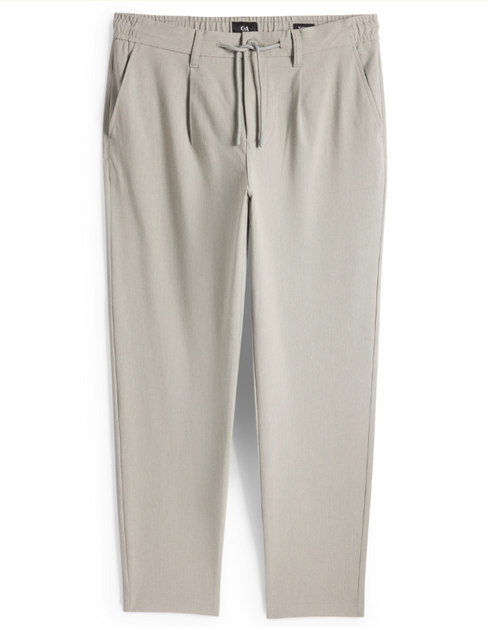 C&A CHINOS TAPERED FIT TEXTURED | SAGE GREEN