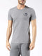 Diesel Crew Neck Grey T-Shirt – Soft, Stretchable & Stylish