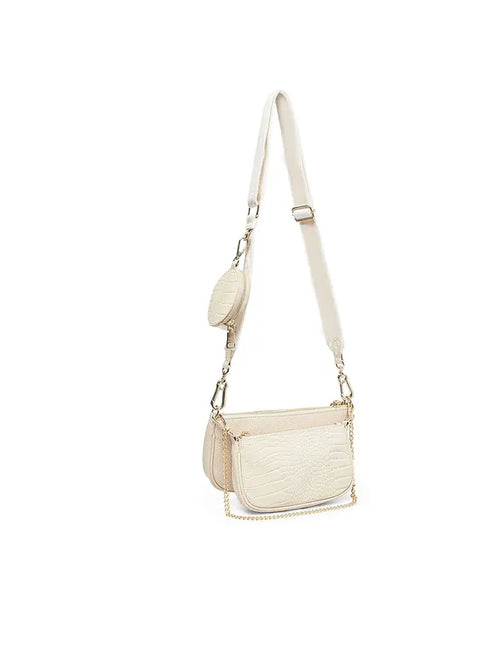 New Yorker Women's Shoulder Bag – Stylish Beige Bag for Girls