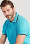 CELIO Men's Polo Shirt – Turquoise, Stylish & Comfortable