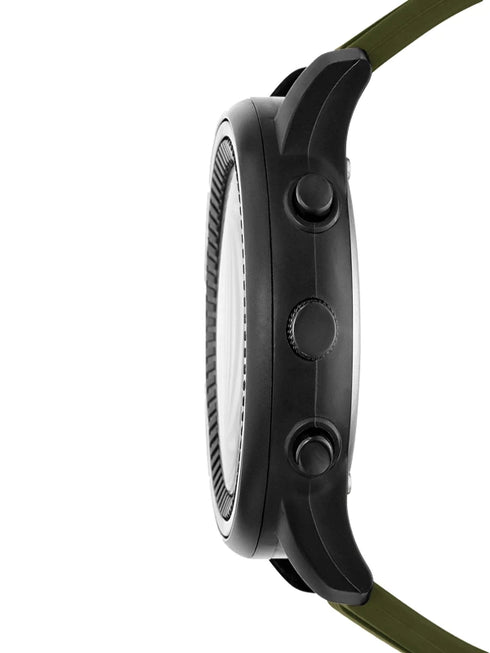 SKECHERS black & green analog digital watch for men