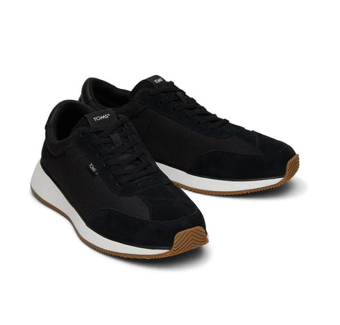 TOMS Men Black Wyndon Low Top Sneakers