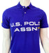 U.S POLO ASSN. PIQUE PRINTED GRAPHIC POLO-MENS | ROYAL BLUE