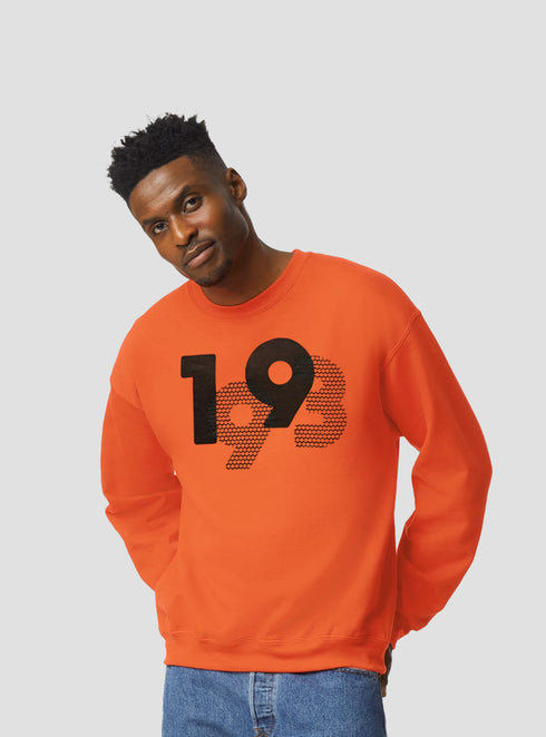 BLEND 1993 GRAPHIC SWEATSHIRT – PREMIUM RETRO - INSPIRED STREETWEAR ORANG