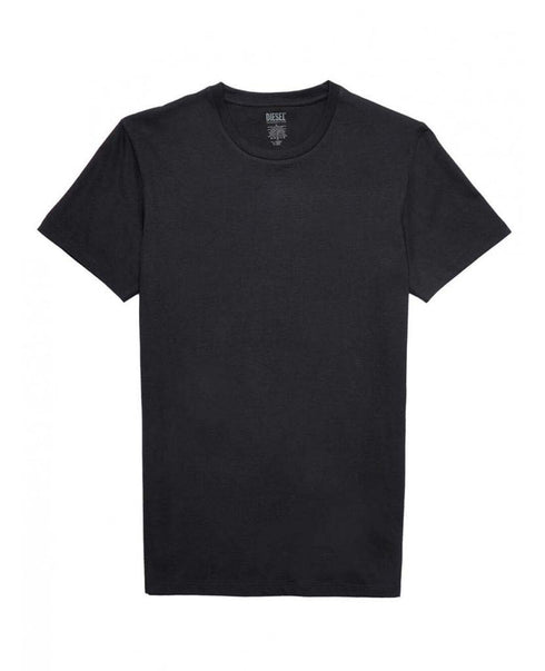 DIESEL FLEXIBLE CREW NECK T-SHIRT | BLACK