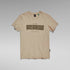 G-STAR RAW T-SHIRT SLIM FIT CREW NECK-SAND