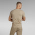 G-STAR RAW T-SHIRT SLIM FIT CREW NECK-SAND