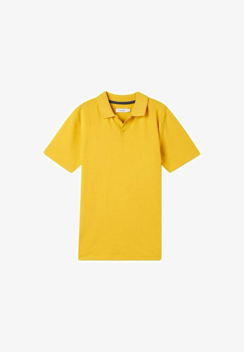CONBIPEL WOMENS - BASIC POLO SHIRT | YELLOW