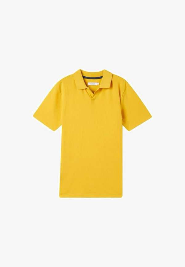CONBIPEL WOMENS - BASIC POLO SHIRT | YELLOW