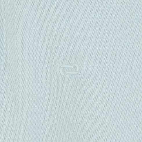 JULES SHORT-SLEEVED PIQUE POLO SHIRT "LE PARFAIT BY J." - TURQUOISE BLUE