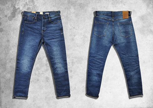 YOUR STORY ANTIFIT MEN'S TAPERED JEANS | DENIM BLUE