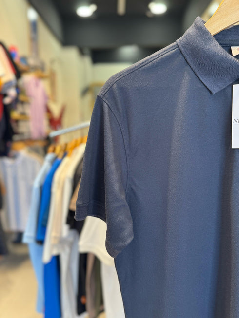 MONCLER - LUXE POLO SHIRT | NAVY