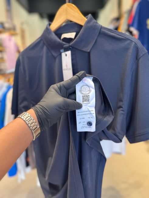 MONCLER - LUXE POLO SHIRT | NAVY