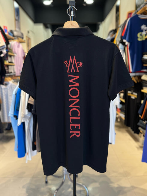MONCLER - LUXE POLO SHIRT | BLACK