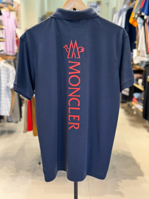 MONCLER - LUXE POLO SHIRT | NAVY