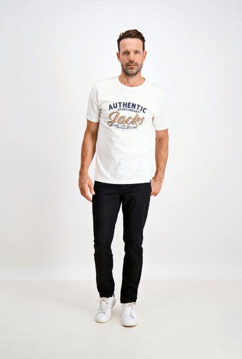JACK'S T-SHIRT COMFORT FIT | WHITE