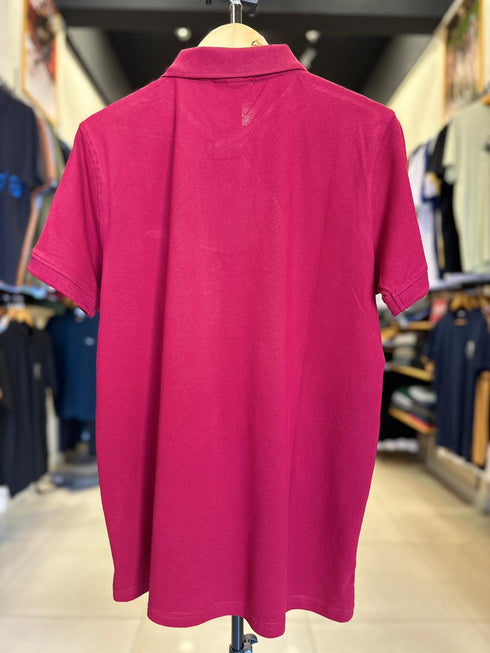 LACOSTE MEN'S SLIM FIT ORIGINAL L.12.12 POLO | MAROON