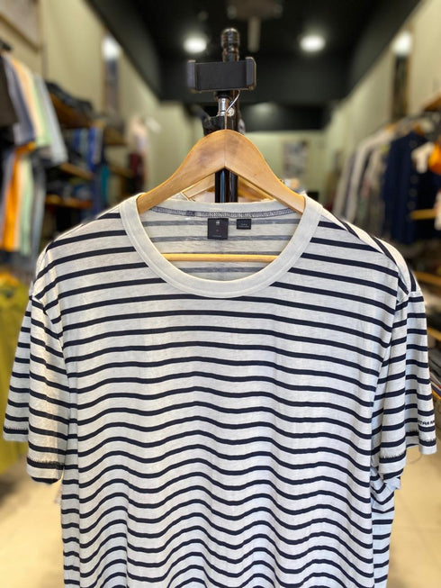 G-STAR RAW T-SHIRT SLIM FIT ROUND NECK | WHITE