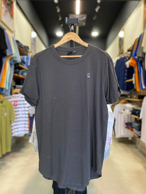 G-STAR MEN'S CREW NECK SHORT SLEEVE T-SHIRT | OLIVE GREEN
