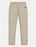 PULL & BEAR LIGHTWEIGHT SOFT FIT TROUSERS | BEIGE