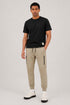 CLAYTON STREET CULTURE PLUSH JOGGER TROUSER | BEIGE
