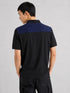 PRADA MEN'S POLO EMBROIDERY LOGO | BLACK