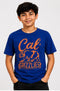 ALL BASICS GRAPHIC T-SHIRT CAL GRIZZLIES PRINT | ROYAL BLUE