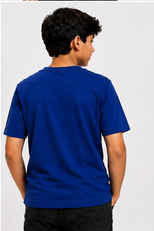 ALL BASICS GRAPHIC T-SHIRT CAL GRIZZLIES PRINT | ROYAL BLUE