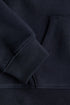 MANGO KIDS ZIP-UP SWEATSHIRT | NAVY BLUE