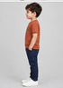 FAVORITES KIDS HAPPY DAY GRAPHIC T-SHIRT | RUST ORANGE