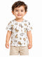 PRIMARK KIDS ANIMAL PRINT T-SHIRT | WHITE