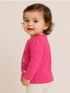 YOUNG DIMENSION GIRLS LET’S BE FRIENDS GRAPHIC LONG SLEEVE T-SHIRT | PINK