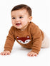 C&A BABY FOX FRIEND SWEATSHIRT | BROWN