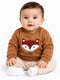 C&A BABY FOX FRIEND SWEATSHIRT | BROWN
