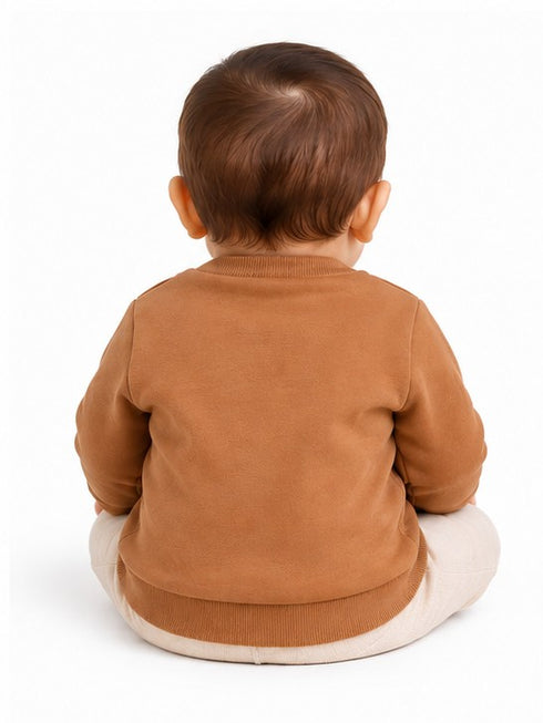 C&A BABY FOX FRIEND SWEATSHIRT | BROWN
