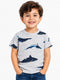DENIMISH KIDS PREMIUM T-SHIRT | LIGHT GREY