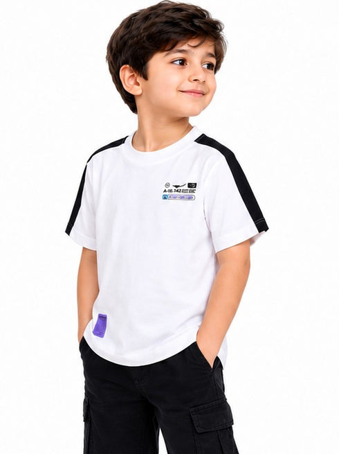 ZARA PREMIUM KIDS GRAPHIC T-SHIRT | WHITE