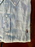POLO RALPH LAUREN SLIM FIT LINEN SHIRT | ICE BLUE