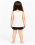 ZARA KIDS PREMIUM GIRLS BOW DETAIL SLEEVELESS TOP | WHITE