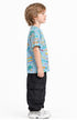 ZARA PREMIUM KIDS T-SHIRT – SUMMER PRINT |SKY BLUE