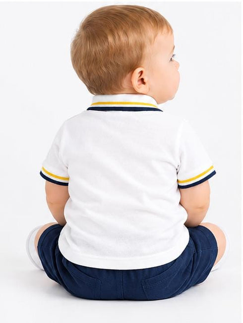 C&A BABY CLUB PREMIUM POLO SHIRT | WHITE