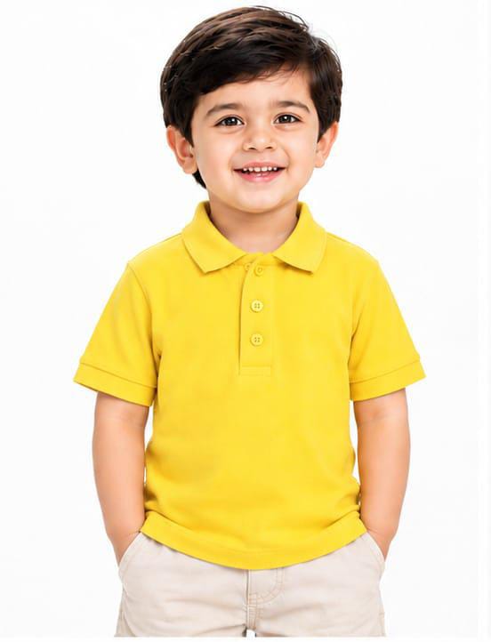 C&A BABY CLUB PREMIUM POLO SHIRT FOR BOYS | YELLOW