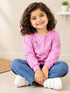 LITTLE KIDS GIRLS PRINTED T-SHIRT | LIGHT PINK